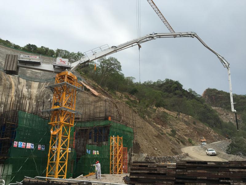 塔身式液壓布料機(jī)安裝 塔身式液壓布料機(jī)安裝