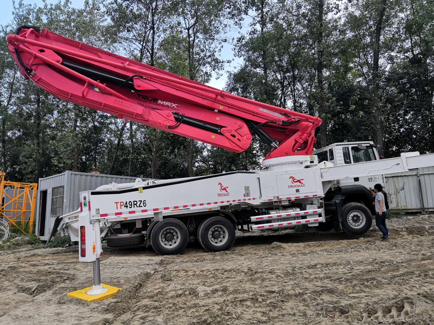 混凝土泵車 混凝土泵車
